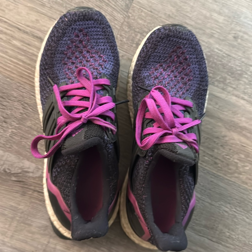 Adidas Women’s Black and purple Ultraboost